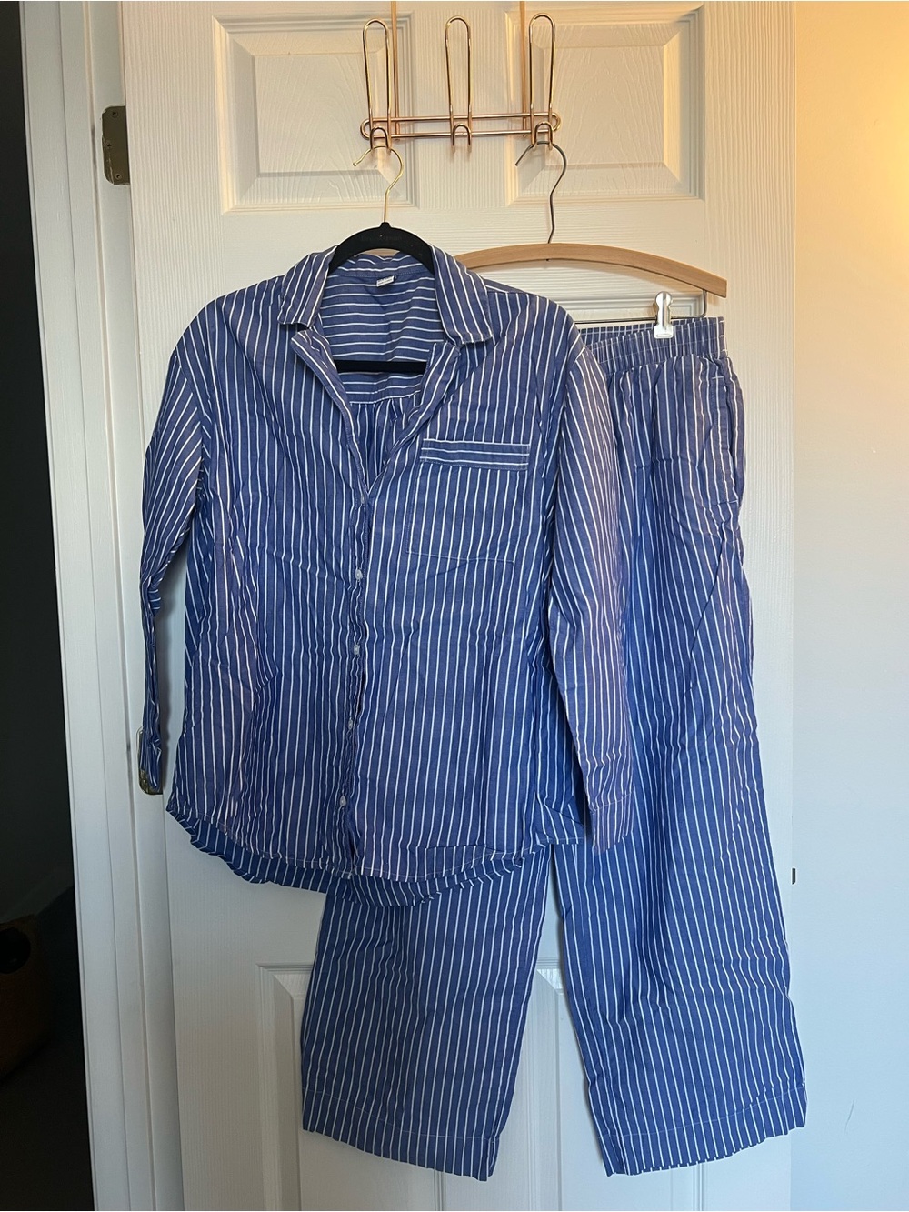 Old Navy Blue Striped Set